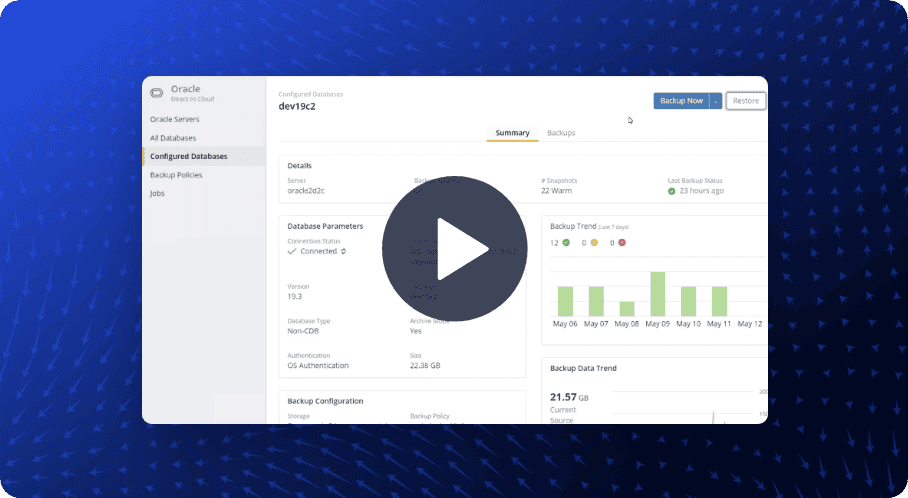 See Druva’s direct-to-cloud backup in action