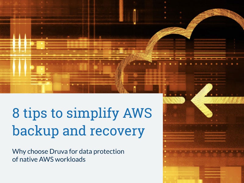 data protection for AWS workloads