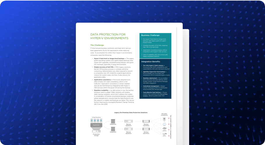 cloud based backup and recovery