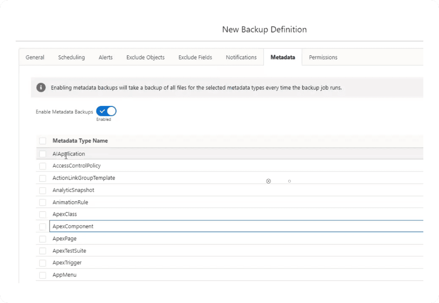 Comprehensive data coverage