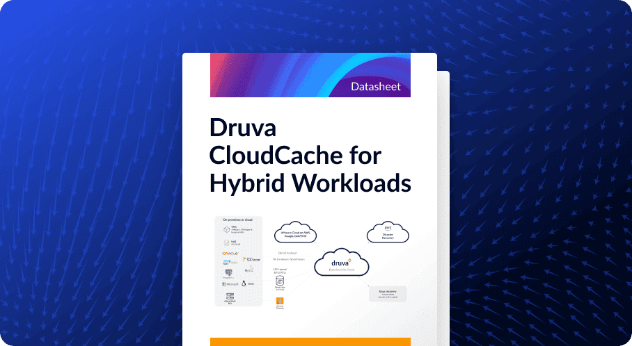 druva cloudcache