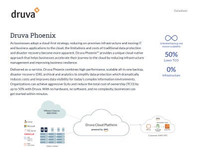 druva-phoenix-datasheet